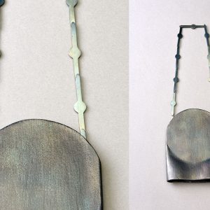 <strong>Art Jewellery by Young Talents 2015</strong><br>»Works« necklace, iron, German silver, <strong>Katrin Feulner</strong>, Pforzheim, 2015<br><span class="fotocredits">Photo: Petra Jaschke</span>